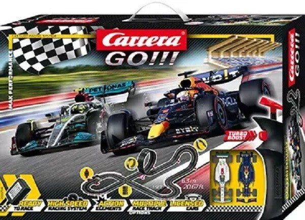 Carrera GO Max Performance slot Car Racing Race Set 20062548 NEW