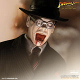 Mezco 1:12 Indiana Jones Raiders of lost Ark Major Toht  Ark of Covenant  Figure