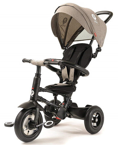 Rito Plus Adjustable Compact Folding Trike Baby Stroller Grey NEW