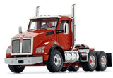 First Gear 1/50 Kenworth T880 w East Genesis End Dump Trailer Orange/Chrome