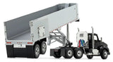 First Gear 1/50 Scale Kenworth T880 w East Genesis End Dump Trailer Black/Chrome