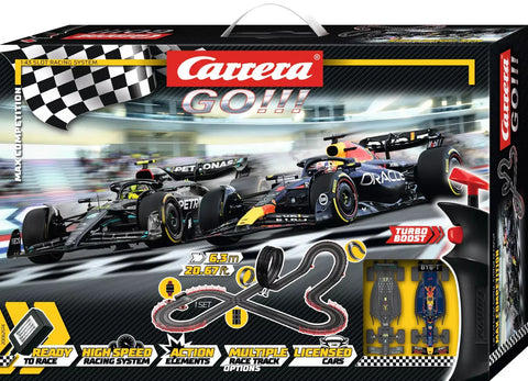 Carrera GO Max Competition Car Racing Race Set 20062574 NEW