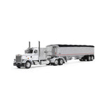 First Gear 1/64 Peterbilt Model 359 w/60" Sleeper & 43' Wilson Grain Trailer NEW