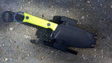 White River Firecraft FC 3.5 Pro Knife Hi-Vis Textured G10 CPM S35VN Steel Blade