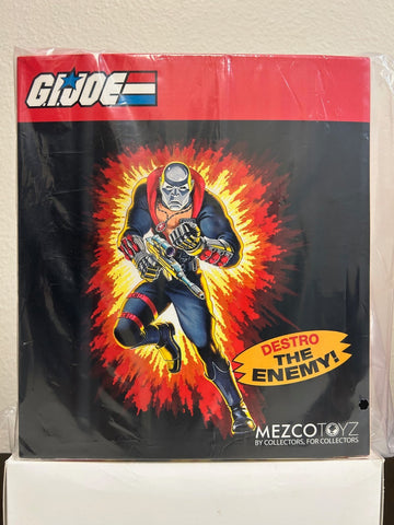 Mezco ONE:12 Collective G.I. Joe Destro The Enemy Action Figure New In Stock