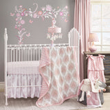 Lambs & Ivy Charlotte by Dena 4 Piece Baby Crib Bedding Set