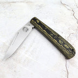 White River Trailhead Trappe Knife Richlite Maple & Black  Steel Blade NEW