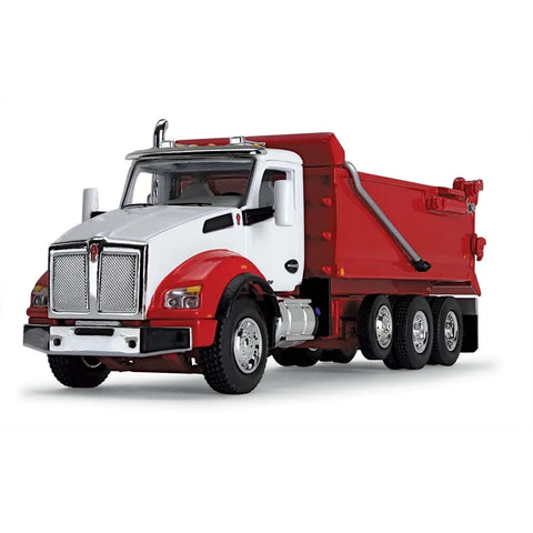 First Gear 1/64 scale Kenworth T880 Rogue Dump White/Viper Red NEW