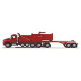 First Gear 1/64 scale Kenworth T880 Rogue Dump & Rogue Transfer Dump Viper Red