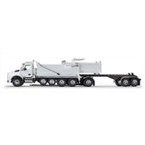 First Gear 1/64 scale Kenworth T880 Rogue Dump & Rogue Transfer Dump White