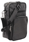 Ju Ju Be XY Helix Baby Messenger Diaper Bag w/ Changing Pad Chrome NEW