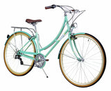 Zycle Fix Civic 7 Speed Women City Bicycle Bike Minty 39 or 44 CM