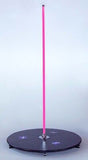 XPole X-STAGE Lite 45mm Spinning Static Dance Exercise X Pole Podium Set PD Pink
