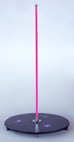 XPole X-STAGE Lite 45mm Spinning Static Dance Exercise X Pole Podium Set SL Pink