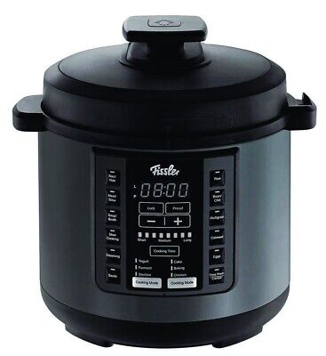 Fissler Souspreme Multi Cooking Pot 6qt Electric Cooker Grey sous-vide function
