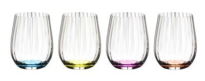 Riedel Tumbler Collection Optical Happy O Wine Glass 4 Piece Set 5515/44