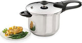 Presto 6-Qt Stainless Steel Pressure Cooker with Tri-Clad Base 01365
