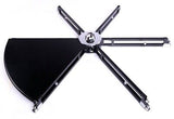 XPole X-STAGE Lite 45mm Spinning Static Dance Exercise X Pole Podium Set Black