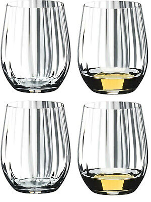Riedel Tumbler Collection Optical O Whisky Glass 4 Piece Set 0515/05