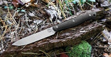 White River Exodus 4 Hunting Knife Black Canvas Micarta CPM S35VN Steel Blade