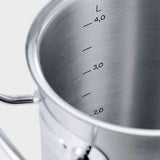 Fissler 7.9" 5.5 Qt Stainless Steel Original Profi High Stew Cooking Pot