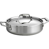 Tramontina Gourmet 3 Qt Tri-Ply Clad Stainless Steel Covered Braiser