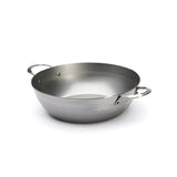 De Buyer 12.5" Mineral B Country Carbon Steel Cooking Fry Pan w 2 Handle 5654.32