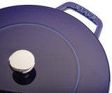 Staub Cast Iron 3.75-qt Essential French Oven Dark Blue 11732491
