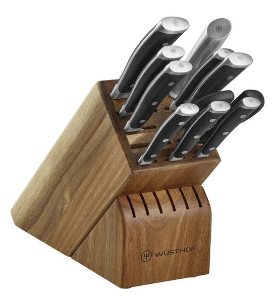 Wusthof Classic Ikon 11pc Block Set, Acacia - 1090371101