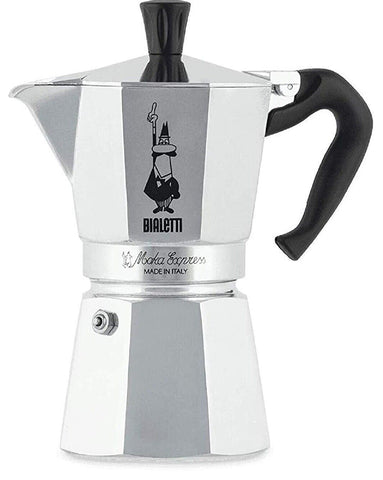 Bialetti 6 Cup Moka Express Oceana Stovetop Espresso Coffee Maker Pot Latte