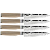 Shun Premier Blonde 4 Piece Steak Knife Set TDMS0400W