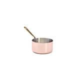 De Buyer 6.3” Copper Saucepan Inocuivre Service With Brass Handles 6445.16 NEW