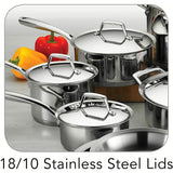 Tramontina Gourmet Prima Stainless Steel 12 Piece Cookware Set
