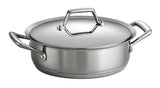 Tramontina Gourmet 3 Qt Prima Stainless Steel Covered Casserole