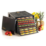Excalibur 3926TB Solid Door 9 Tray Raw Food Dehydrator with 26hr Timer NEW MODEL
