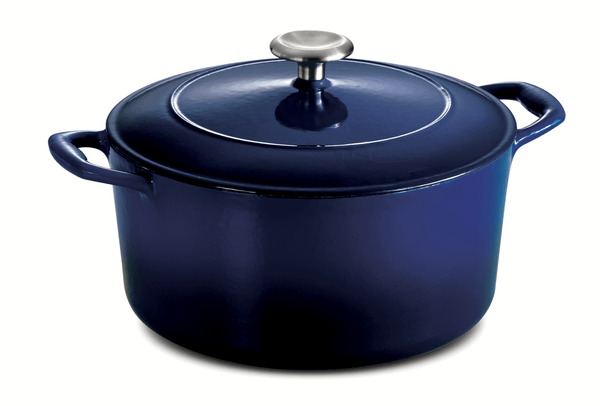 Tramontina Gourmet 5 5 Qt Enameled Cast Iron Covered Round Dutch Oven Let S Kopen