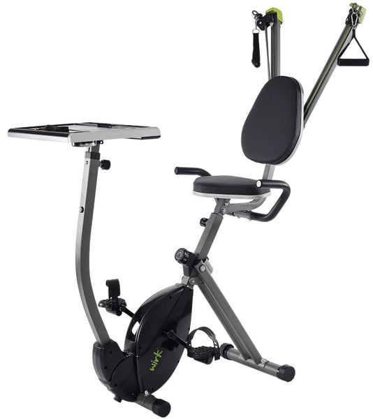 Stamina WIRK Ride Exercise Bike Workstation Resistance Workout Strength System