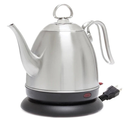 Chantal Mia Ekettle Electric Water Kettle Brushed Stainless Steel 32Oz