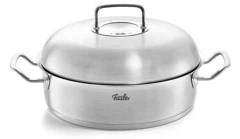 Fissler Pure-Profi Collection 5.1 Quart Dutch Oven/Roaster with High Domed Lid