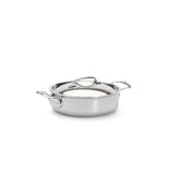 De Buyer 9.5" Affinity Stainless Steel Sautepan with Lid 3741.24 NEW