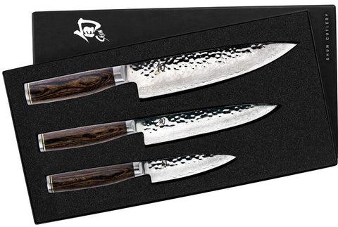 Shun Premier 3 Piece Starter Knife Set TDMS0300