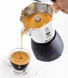 Bialetti 2 Cup Brikka Dual-Valve System Espresso Coffee Maker Pot 0007312