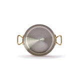 De Buyer 8" Inocuivre Service Copper Stew pan with Brass Handles 6447.20