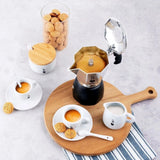 Bialetti 4 Cup Brikka Dual-Valve System Espresso Coffee Maker Pot 0007314