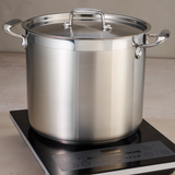 Tramontina Gourmet 20 Qt Tri-ply Base Stainless Steel Covered Stock Pot