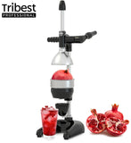 Tribest Professional Cancan XL Manual Citrus Juice Press with Handle Black