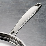 Tramontina Gourmet 3 Qt Tri-Ply Clad Stainless Steel Covered Deep Saute Pan