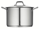 Tramontina Gourmet Prima 12 Qt Tri-ply Base Stainless Steel Covered Stock Pot