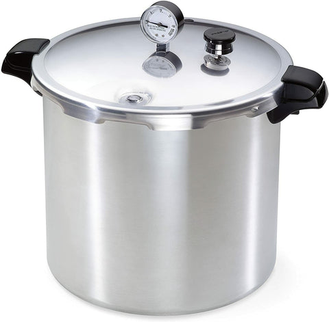 Presto 23 Quart Pressure Canner Cooker with Canning Rack 01781