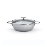 De Buyer 11" Mineral B Country Carbon Steel Cooking Fry Pan w/ 2 Handles 5654.28